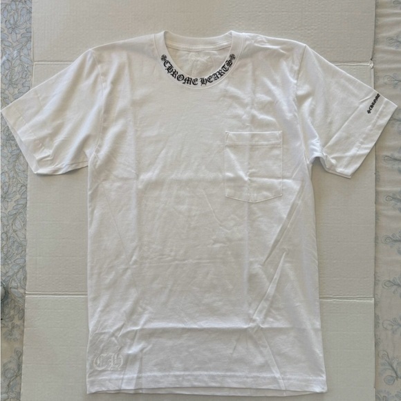 Chrome Hearts White Short Sleeve Tee - Picture 1 of 4
